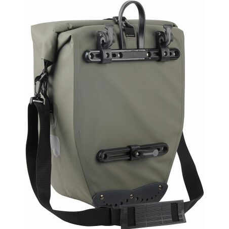 B&uuml;chel Gep&auml;cktr&auml;gertasche 100 % Wasserdicht inkl. Halterungssystem waldgr&uuml;n 25,4 L