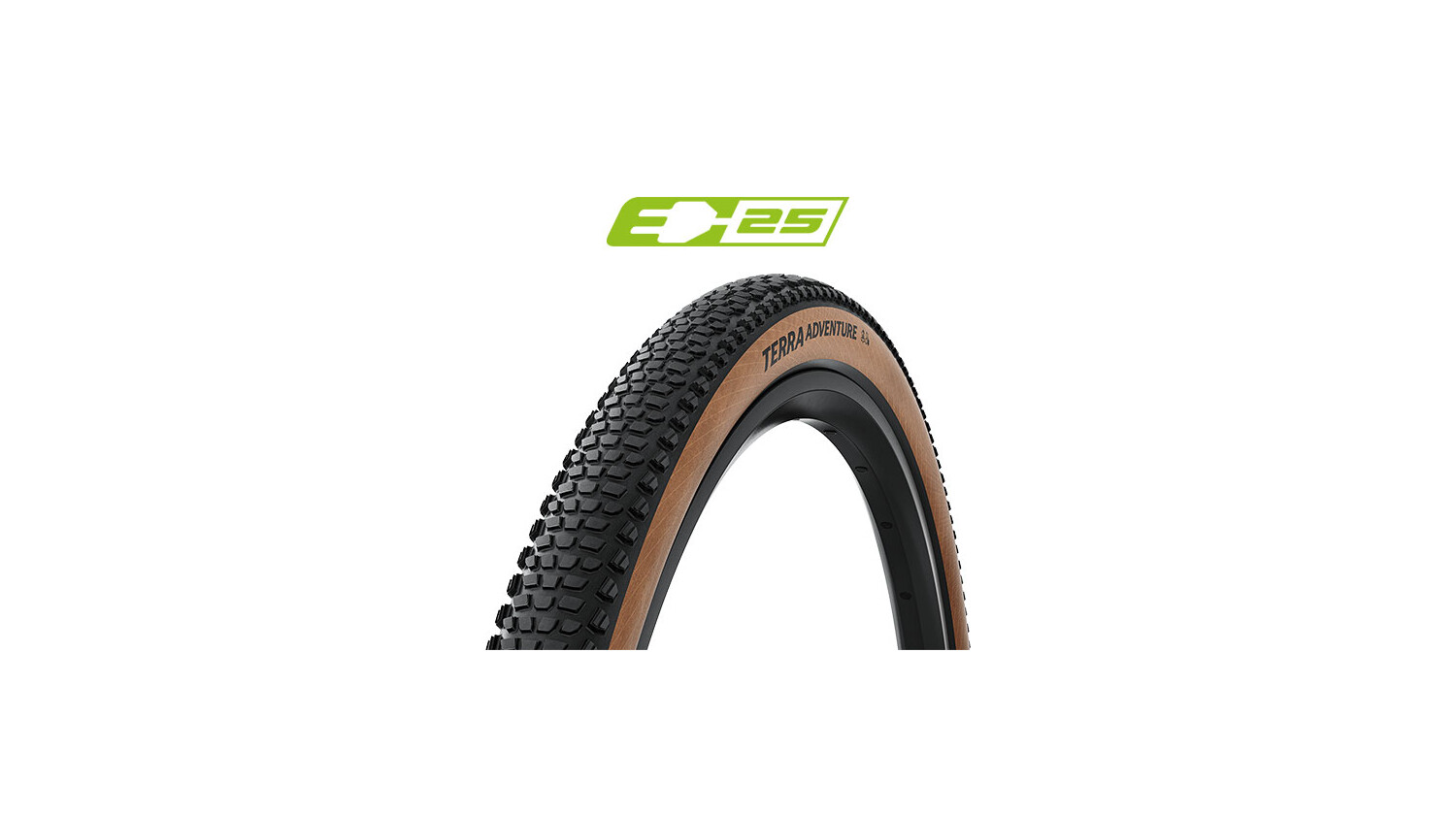 Continental Terra Adventure Trail Grip, TL-Ready, E-25, schwarz/transparent