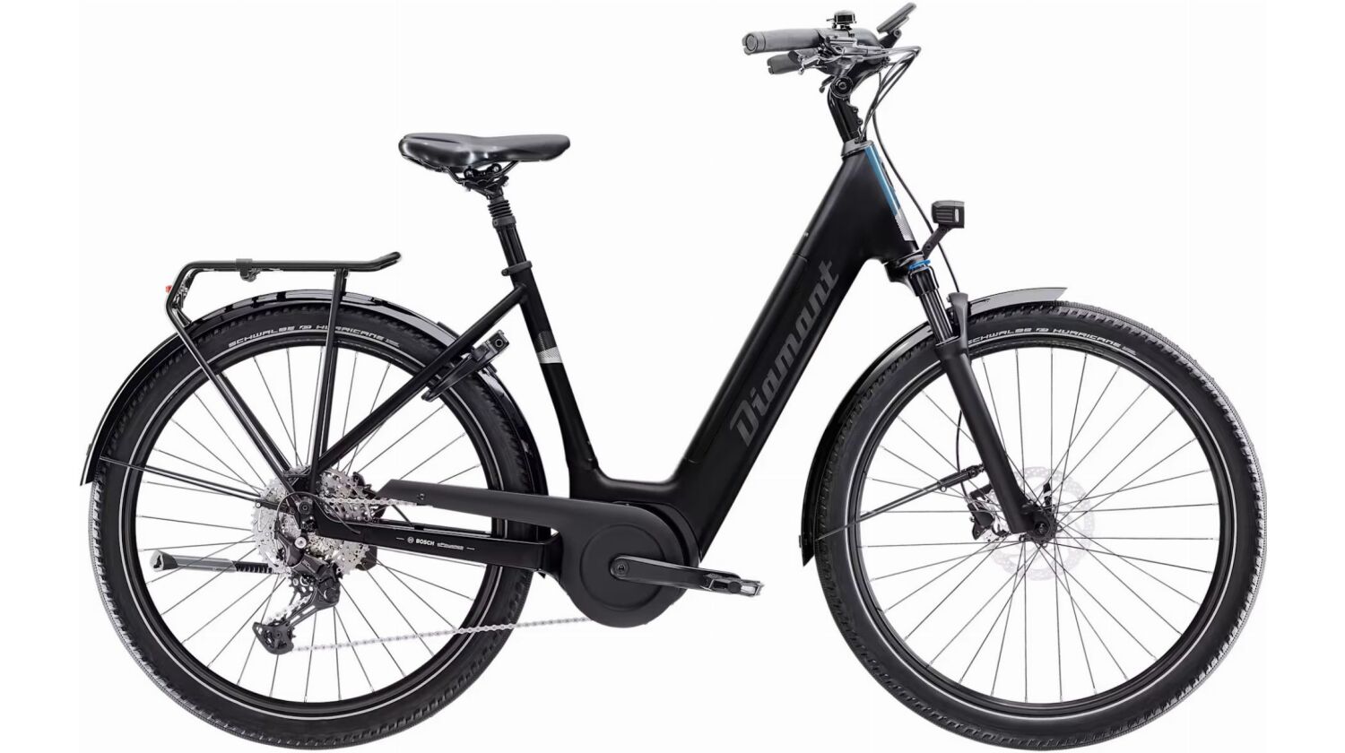 Diamant Mandara Gen 3 545 Wh E-Bike Wave 27,5" tiefschwarz