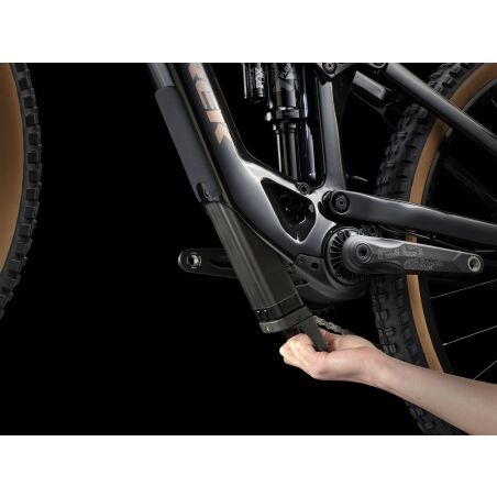 Trek Fuel EXe 9.7 360 Wh E-Bike Fully 29&quot; deep smoke