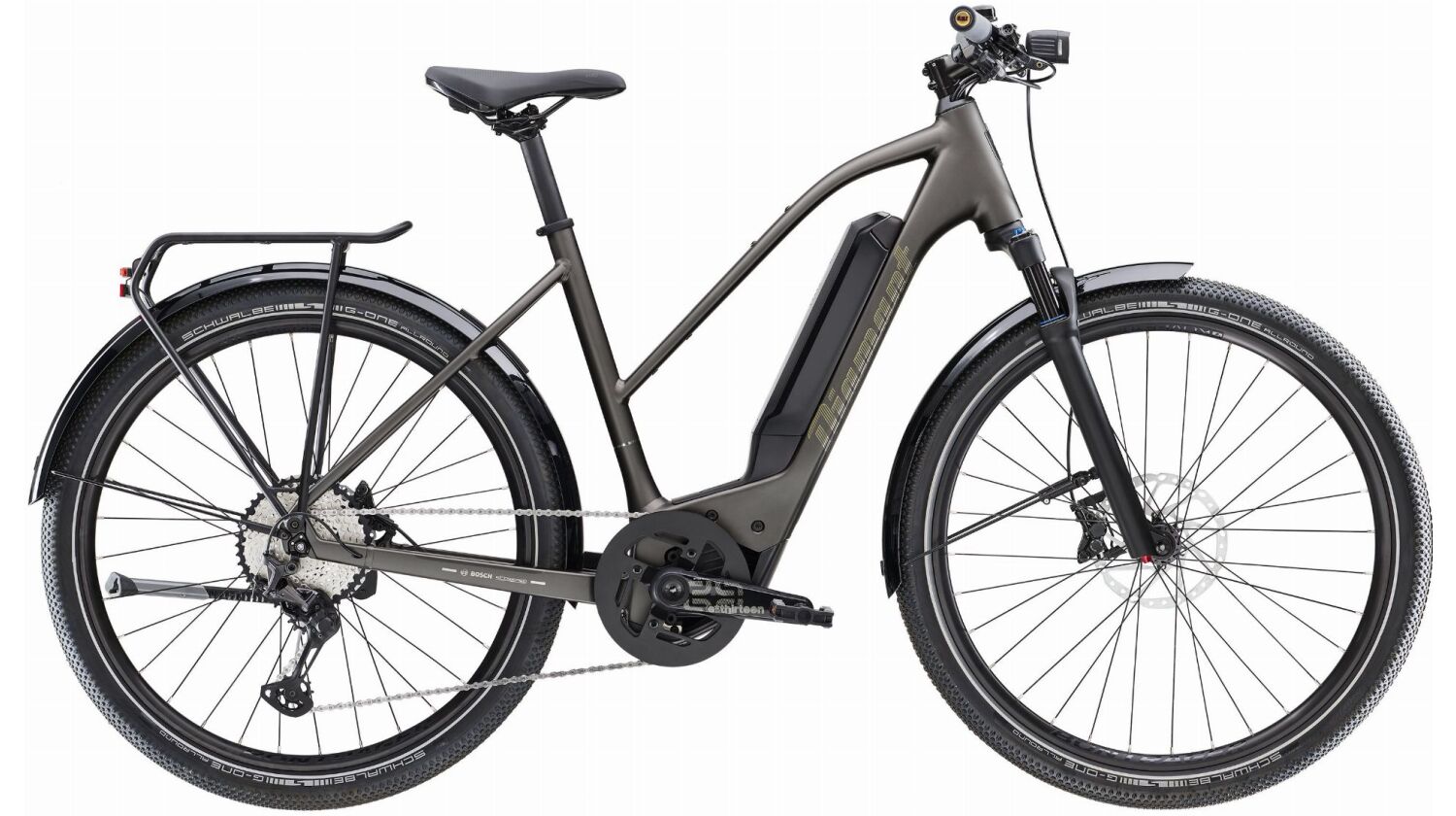 Diamant Zing Super Deluxe Gen 2 400 Wh E-Bike Trapez 27,5" melanitgrau