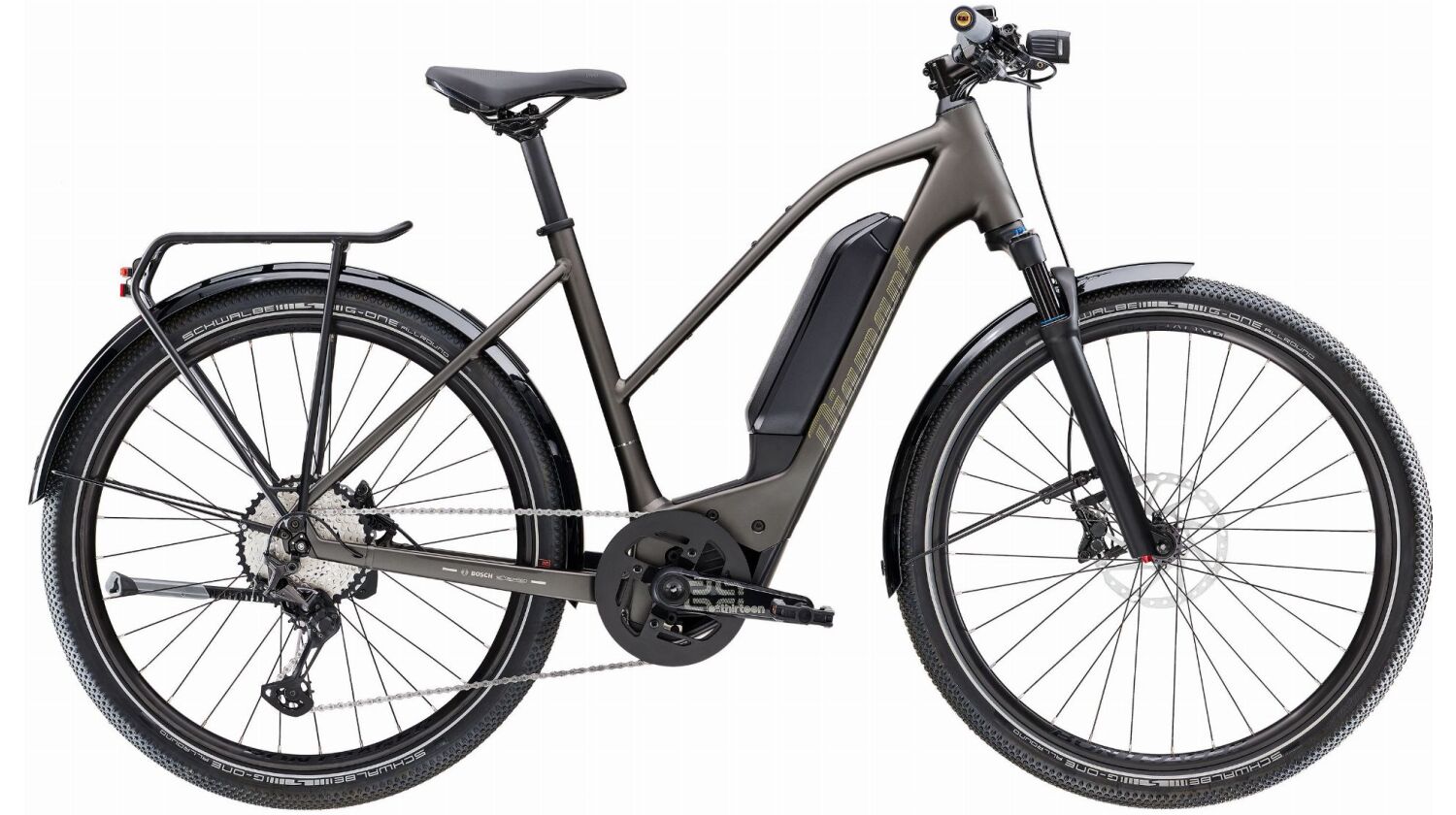 Diamant Zing Super Deluxe Gen 2 545 Wh E-Bike Trapez 27,5" melanitgrau