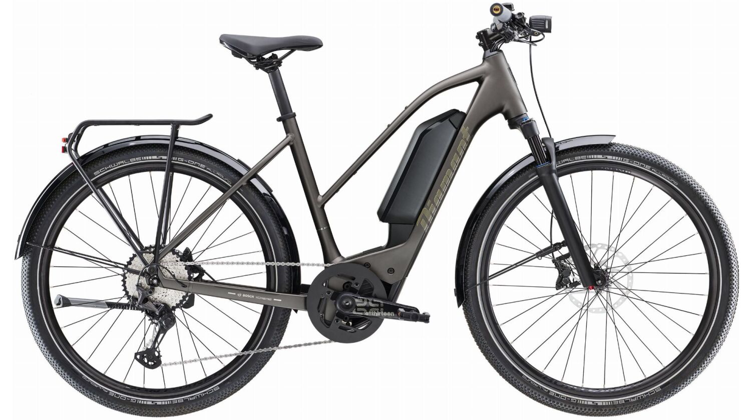 Diamant Zing Super Deluxe Gen 2 800 Wh E-Bike Trapez 27,5" melanitgrau