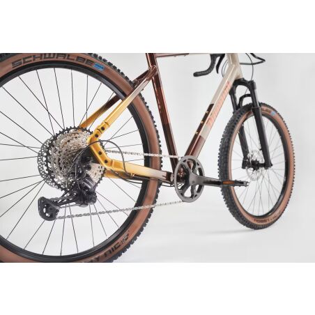 Diamant 140 Gravelbike Herren 27,5&quot; mokkalatte duotone