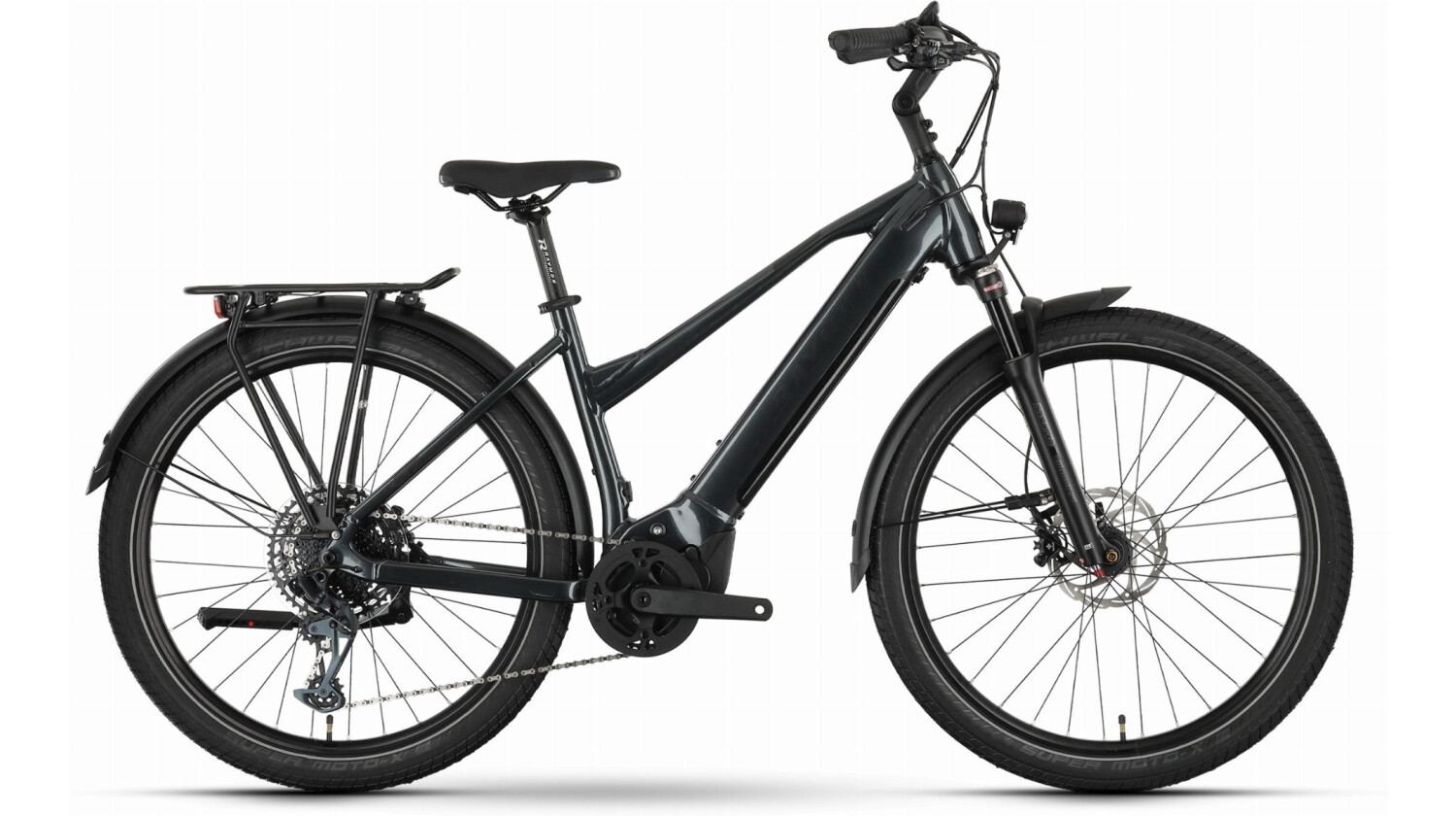 Raymon TourRay E 8.0 SE 630 Wh E-Bike Trapez 27,5" anthracite