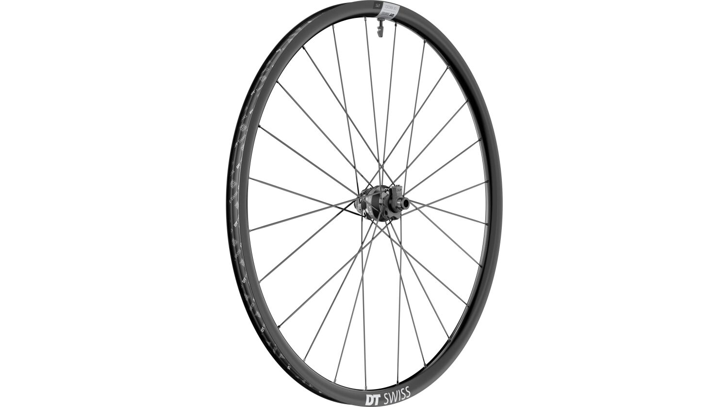 DT Swiss G 1800 Spline 25 Vorderrad 28", Center Lock, Felgenhöhe 25 mm, Aluminium Felge, Dynamo Nabe für Steckachse 12/100 mm TA