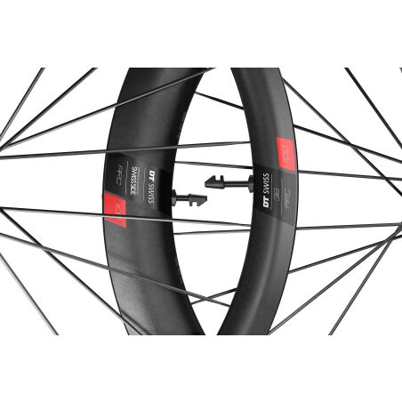 DT Swiss ARC 1100 Dicut, Vorderrad 28&quot;, Carbon, Center Lock, Felgenh&ouml;he 38 mm f&uuml;r Steckachse 12/100 mm TA
