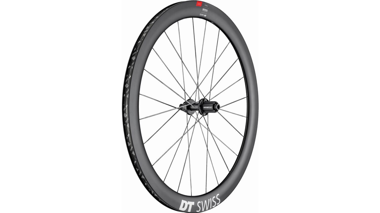 DT Swiss ARC 1100 Dicut, Hinterrad 28", Carbon, Center Lock, Felgenhöhe 50 mm, Freilaufkörper Shimano Road 11-fach für Steckachse 12/142 mm TA, Ratchet EXP