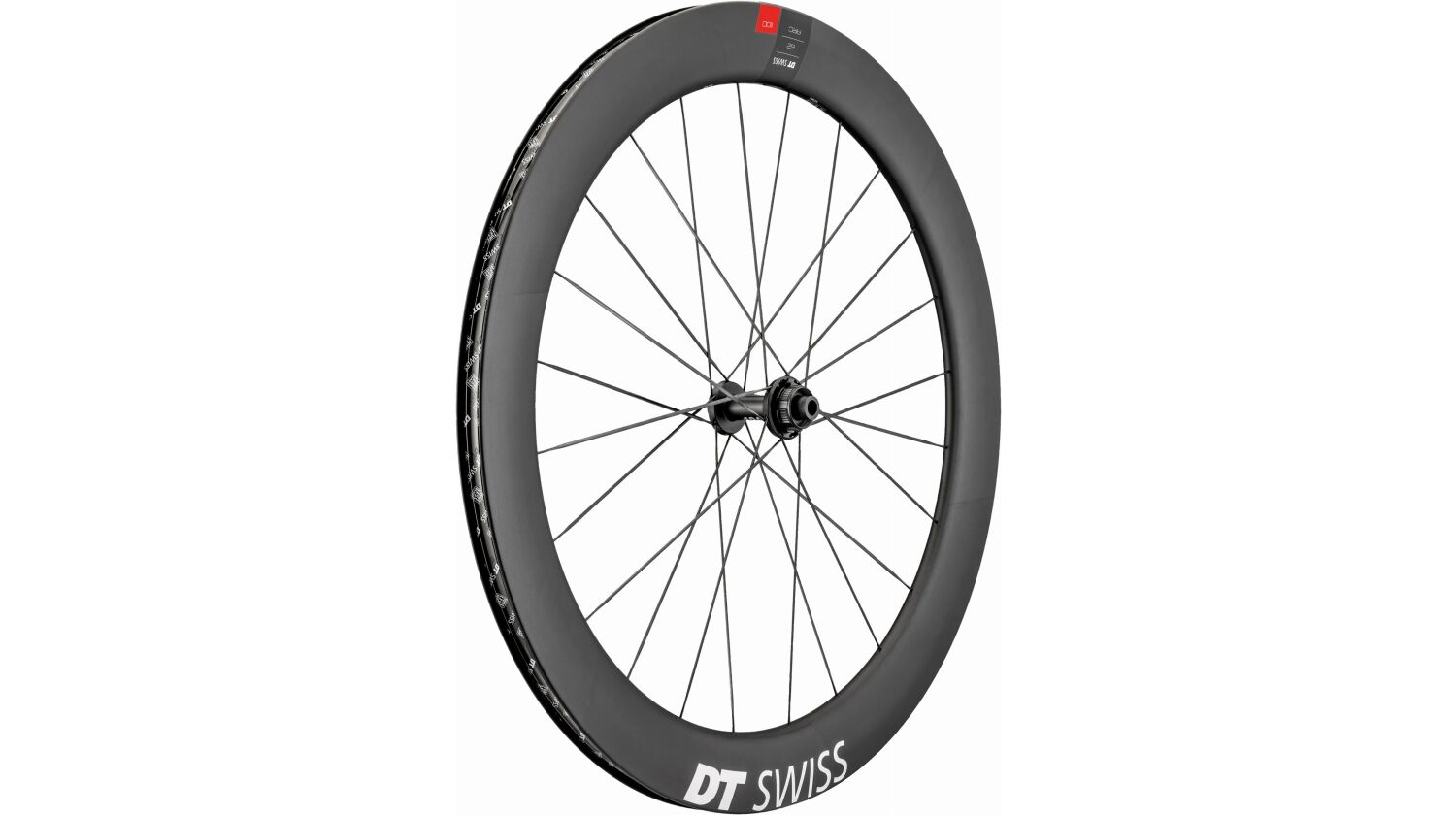 DT Swiss ARC 1100 Dicut, Vorderrad 28", Carbon, Center Lock, Felgenhöhe 62 mm für Steckachse 12/100 mm TA