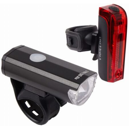 Lunivo Beleuchtungsset Lynx F30 Alu & Lynx R Brake A