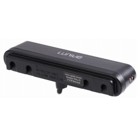 Lunivo e-DIA R Slimline E-Bike-R&uuml;cklicht f&uuml;r Gep&auml;cktr&auml;germontage schwarz