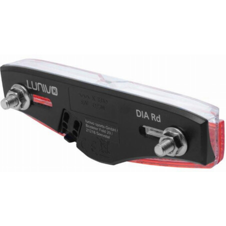 Lunivo DIA R - Dynamo Rücklicht schwarz