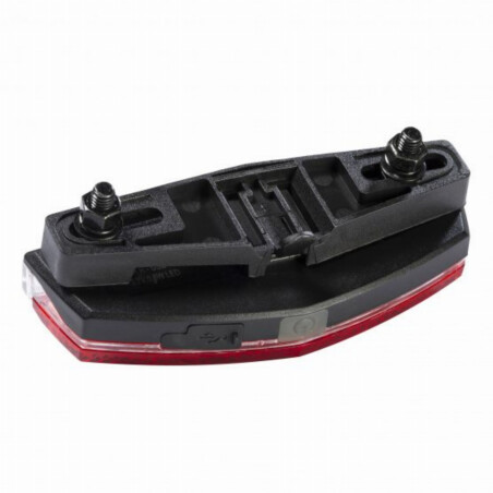 Lunivo Gep&auml;cktr&auml;ger-R&uuml;cklicht DIA R USB schwarz