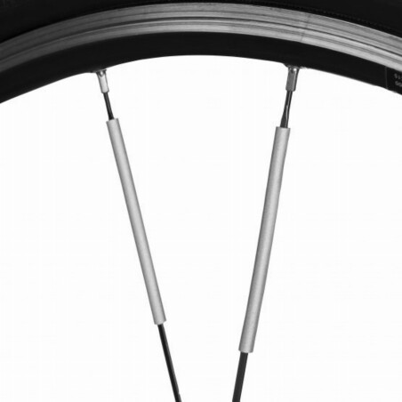 Lunivo Speichen-Reflektoren silber StVZO - Set 36 Stück
