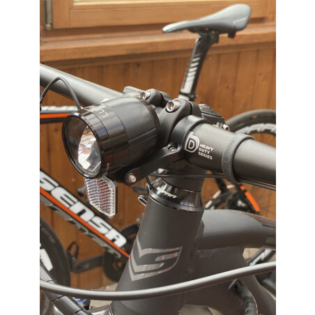 Lunivo Gekröpfte Lenkerhalterung für DIA schwarz