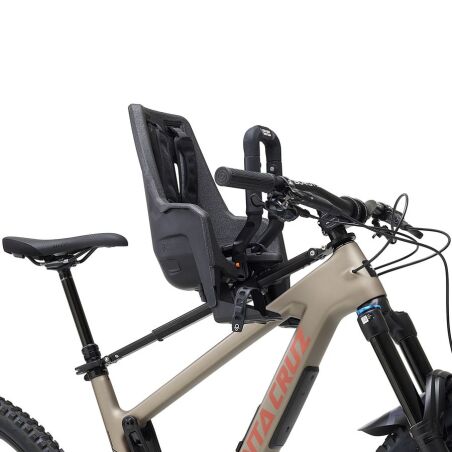 Kids Ride Shotgun Pro Evo MTB Kindersitz/Lenker Combo Set Black
