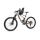 Kids Ride Shotgun Pro Evo MTB Kindersitz/Lenker Combo Set Black