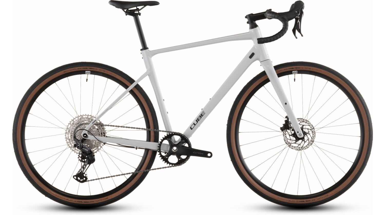 Cube Nuroad EX Gravelbike Diamant cotton´n´grey