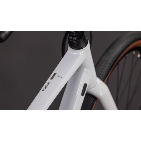 Cube Nuroad EX Gravelbike Diamant cotton´n´grey