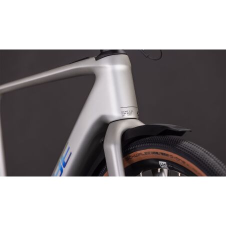 Cube Nulane Hybrid C:62 Race 400X Wh FE E-Bike Diamant 28&quot; sleekgrey&acute;n&acute;prism