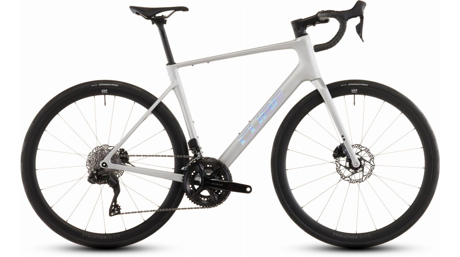 Cube Attain C:62 SLX Rennrad Diamant 28" sleekgrey´n´prism