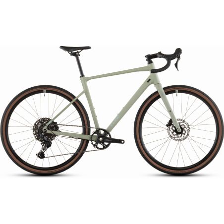 Cube Nuroad Pro Gravelbike Diamant pea´n´grey