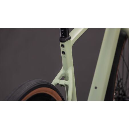 Cube Nuroad Pro Gravelbike Diamant pea&acute;n&acute;grey