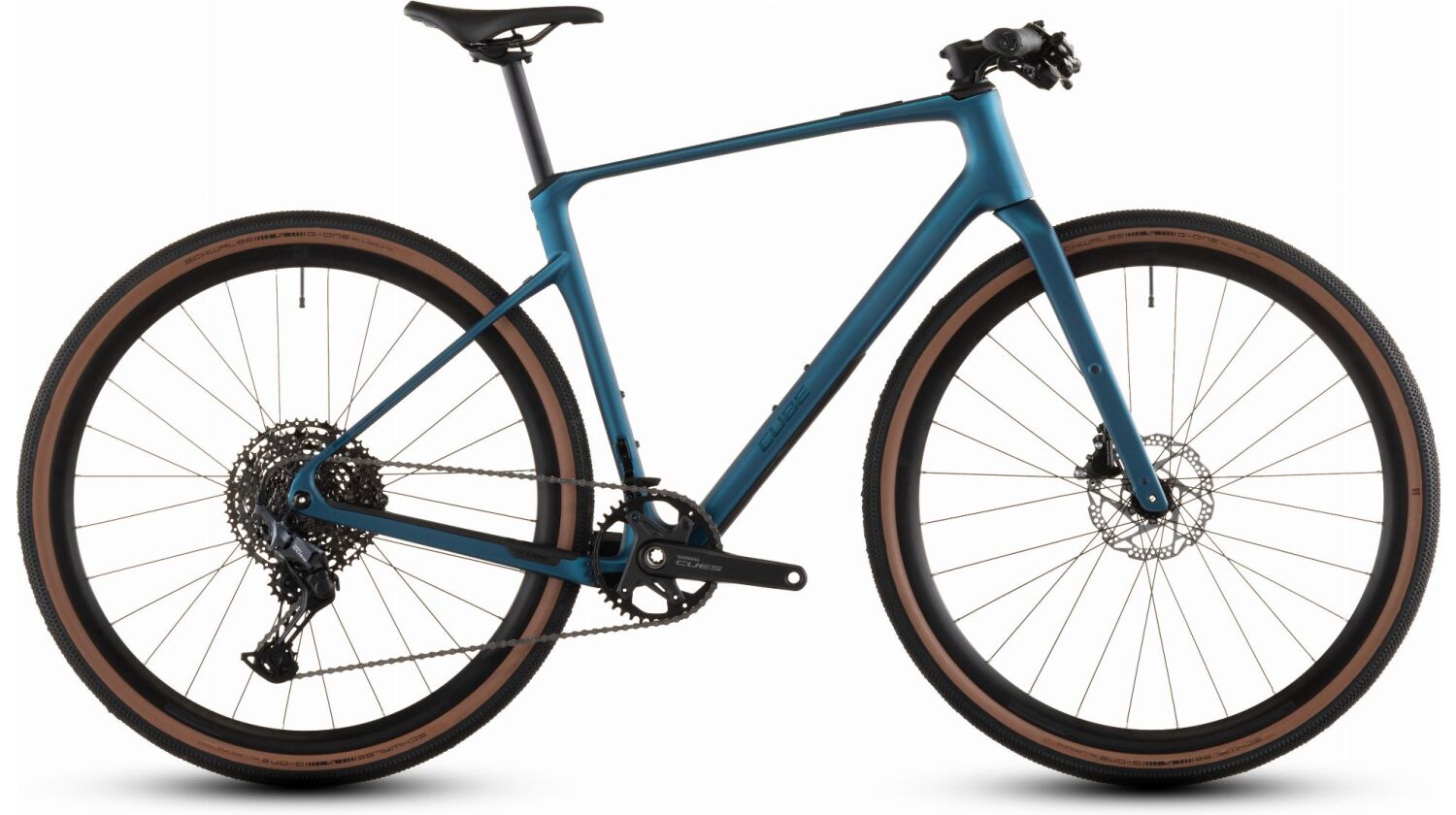 Cube Nulane C:62 SLX Fitnessbike Diamant 28" electricblue´n´blue