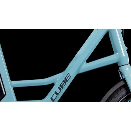 Cube Compact Hybrid Comfort 500 Wh E-Kompaktrad 20" arubablue&acute;n&acute;reflex one size