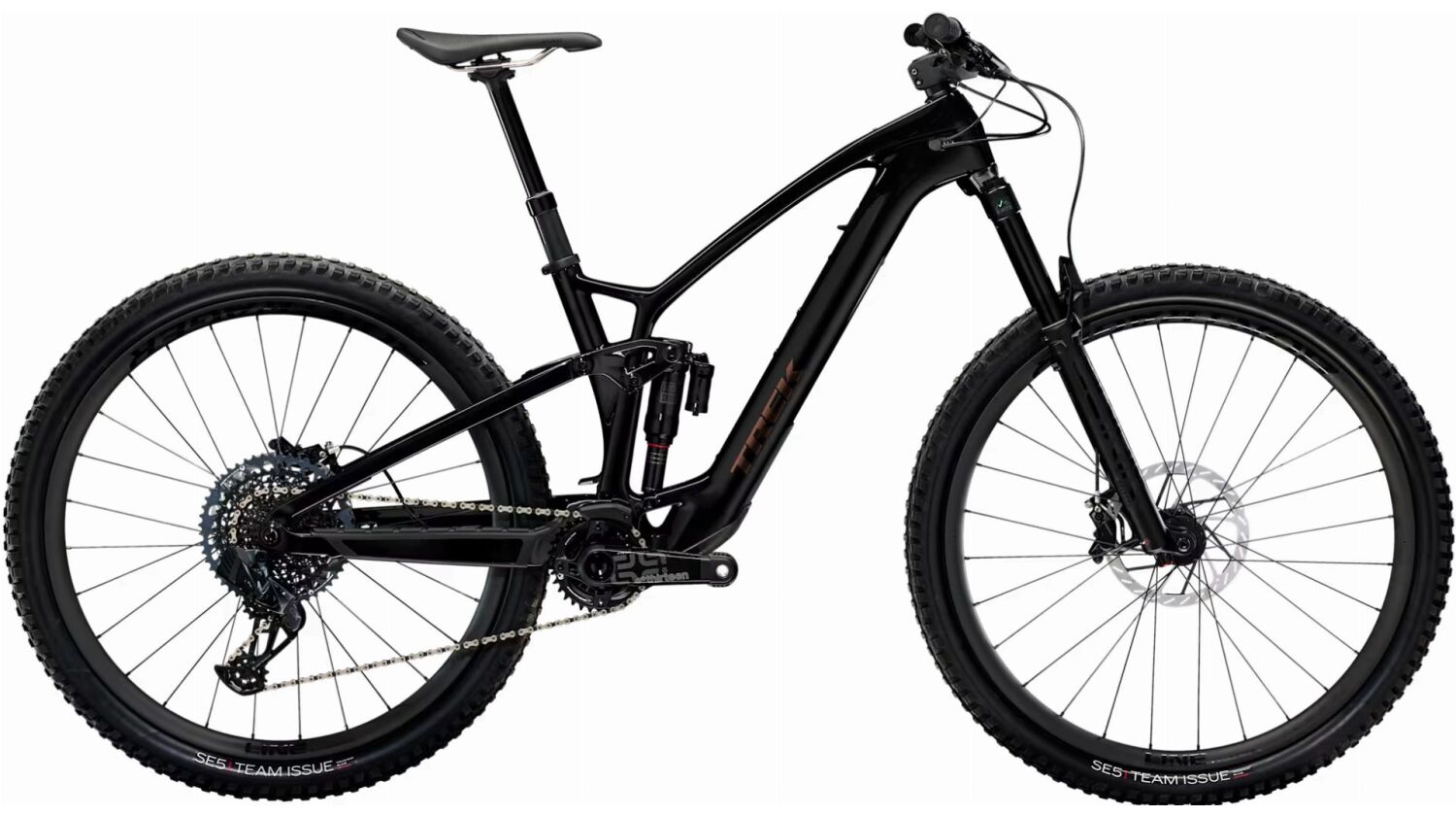 Trek Fuel EXe 9.8 GX AXS 360 Wh E-Bike Fully 29" deep smoke