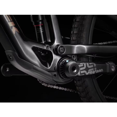 Trek Fuel EXe 9.8 GX AXS 360 Wh E-Bike Fully 29&quot; deep smoke