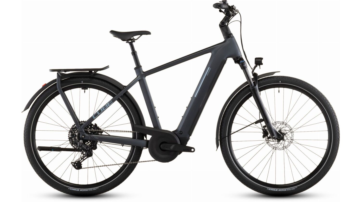 Cube Kathmandu Hybrid One 800 Wh E-Bike Diamant 28" metallicgrey´n´grey