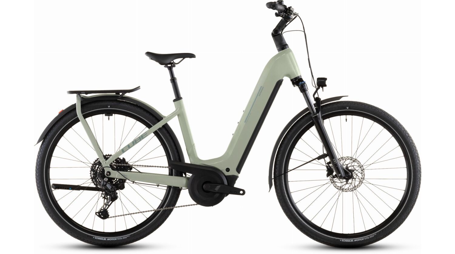 Cube Kathmandu Hybrid One 800 Wh E-Bike Easy Entry 28" pea´n´green