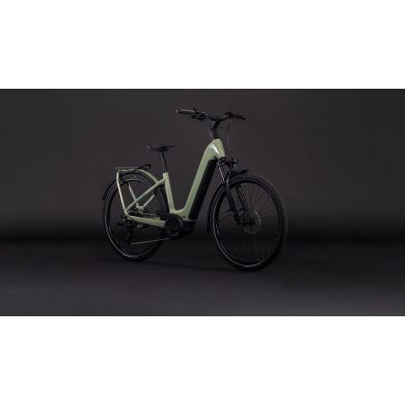 Cube Kathmandu Hybrid One 800 Wh E-Bike Easy Entry 28&quot; pea&acute;n&acute;green