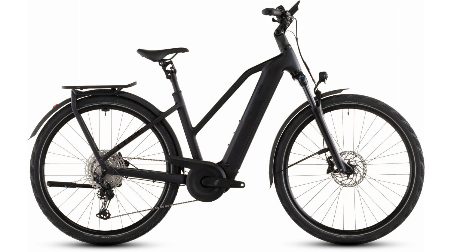 Cube Kathmandu Hybrid Pro 800 Wh E-Bike Trapeze 28" coal´n´black