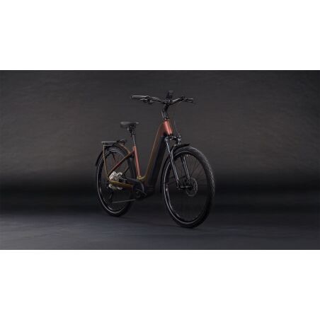 Cube Kathmandu Hybrid Pro 800 Wh E-Bike Easy Entry 28&quot; sunglow&acute;n&acute;chrome