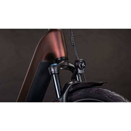 Cube Kathmandu Hybrid Pro 800 Wh E-Bike Easy Entry 28&quot; sunglow&acute;n&acute;chrome
