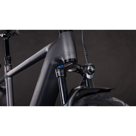 Cube Kathmandu Hybrid Comfort Pro 800 Wh E-Bike Diamant 28&quot; slabgrey&acute;n&acute;black