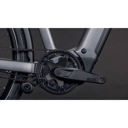 Cube Kathmandu Hybrid Comfort Pro 800 Wh E-Bike Trapeze 28&quot; slabgrey&acute;n&acute;black