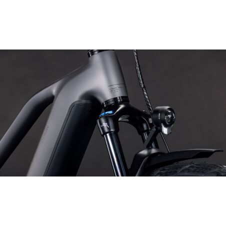 Cube Kathmandu Hybrid Comfort Pro 800 Wh E-Bike Trapeze 28&quot; slabgrey&acute;n&acute;black