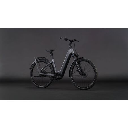 Cube Kathmandu Hybrid Comfort Pro 800 Wh E-Bike Easy Entry 28&quot; slabgrey&acute;n&acute;black