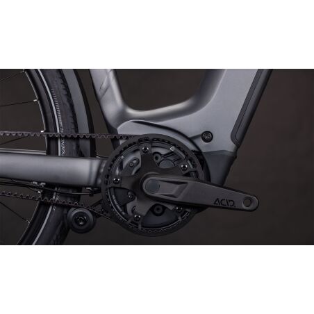 Cube Kathmandu Hybrid Comfort Pro 800 Wh E-Bike Easy Entry 28&quot; slabgrey&acute;n&acute;black