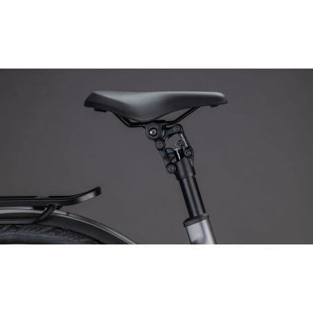 Cube Kathmandu Hybrid Comfort Pro 800 Wh E-Bike Easy Entry 28&quot; slabgrey&acute;n&acute;black