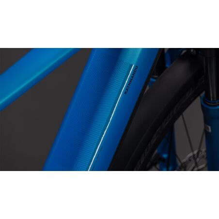 Cube Kathmandu Hybrid Comfort Pro 800 Wh E-Bike Diamant 28&quot; azure&acute;n&acute;black