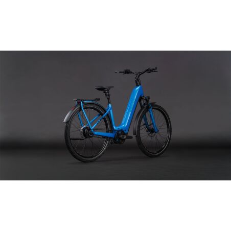 Cube Kathmandu Hybrid Comfort Pro 800 Wh E-Bike Easy Entry 28&quot; azure&acute;n&acute;black