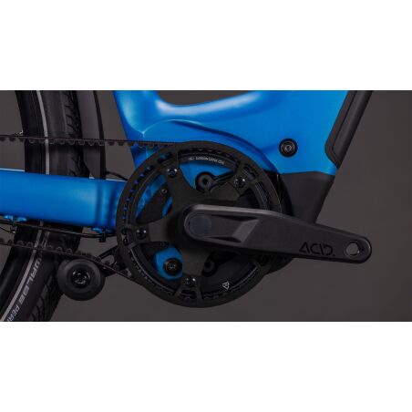 Cube Kathmandu Hybrid Comfort Pro 800 Wh E-Bike Easy Entry 28&quot; azure&acute;n&acute;black