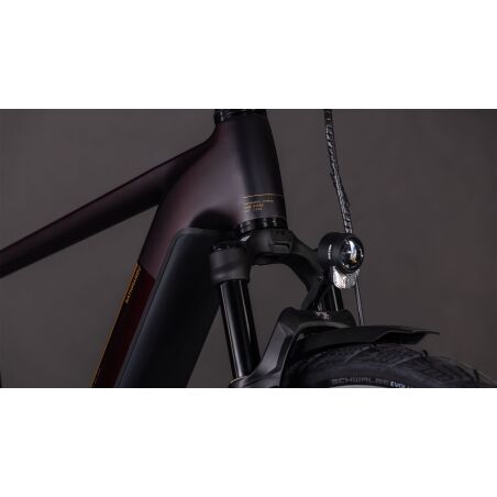 Cube Kathmandu Hybrid Comfort SLX 800 Wh E-Bike Diamant 28&quot; solareclipse&acute;n&acute;gold