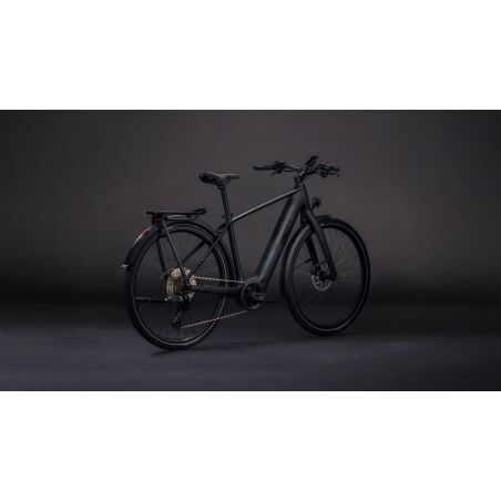 Cube Kathmandu Hybrid C:62 SLX 400X Wh E-Bike Diamant 28&quot; liquidblack&acute;n&acute;bluedust
