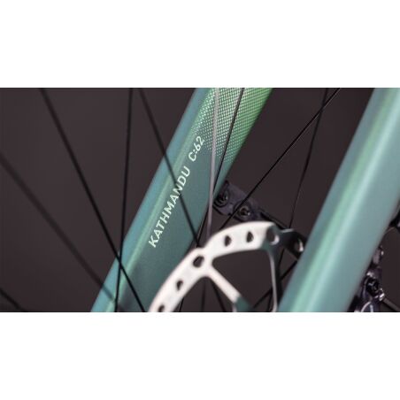 Cube Kathmandu Hybrid C:62 SLT 400X Wh E-Bike Easy Entry 28&quot; seafoam&acute;n&acute;chrome
