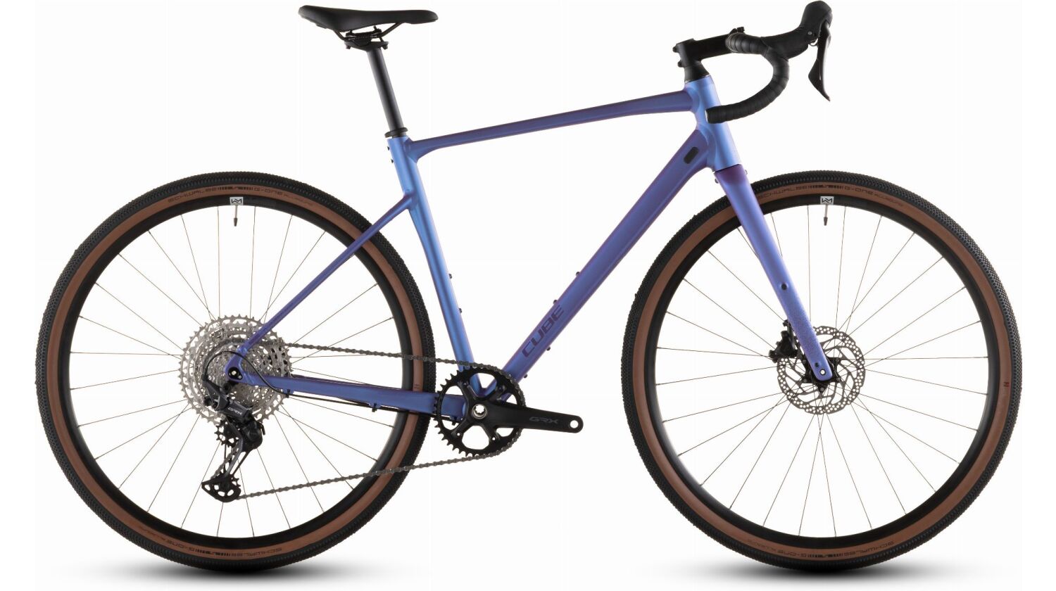 Cube Nuroad EX Gravelrad Diamant blueiris´n´lilac